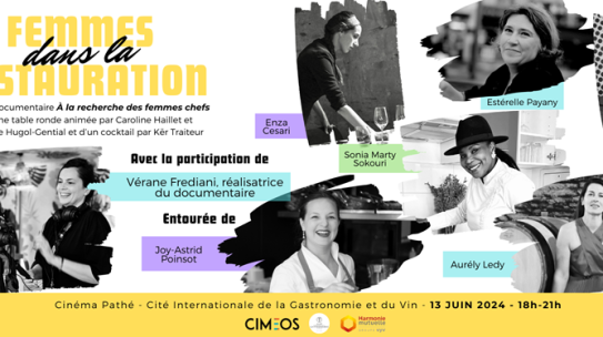 Le 13 juin, le laboratoire CIMEOS célèbre les Femmes dans la restauration